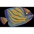Lamatek Lamatek 67B00-00122 100 x 59 in. Angel fish Poolsaic Mosaic Mat; Large 67B00-00122